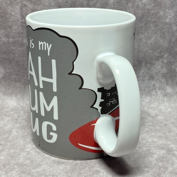 Primitives by Kathy Bah Hum Mug 18 oz Ceramic Angry Elf Christmas Coffee Cup - Picture 4 of 10